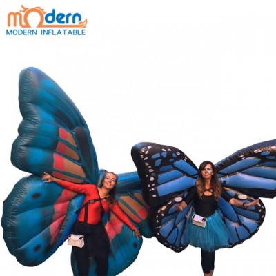 2020 Carnival giant inflatable butterfly wing for stage performance