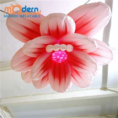 2020 Lighting Event Wedding Party Decoration Inflatable Ceiling Flower For Sale