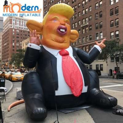 Giant inflatable donald trump rat inflatable mouse for sale